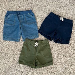 Bundle of 3 Faded Glory Shorts for Girls L 10-12